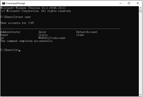 net use command